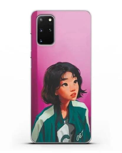 Чехол Игра в кальмара - Сэ Бёк силиконовый для Samsung Galaxy S20 Plus [SM-G985F]