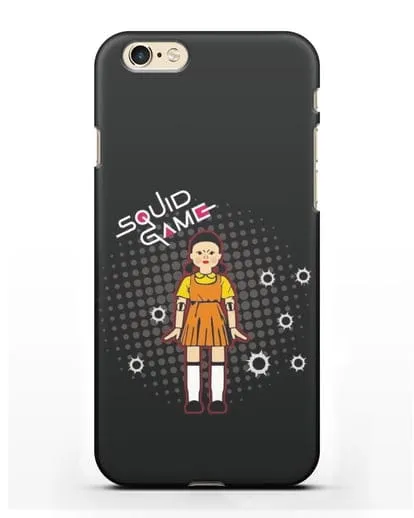 Чехол Игра в кальмара - Кукла силиконовый для iPhone 6
