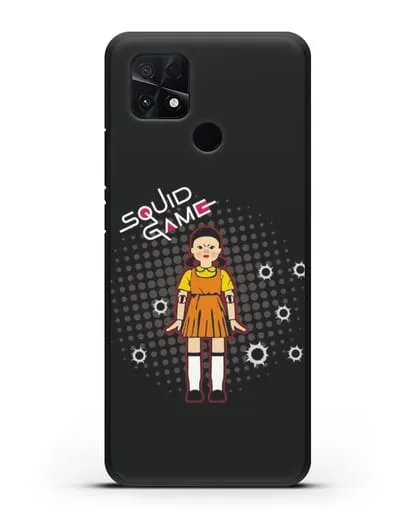 Чехол Игра в кальмара - Кукла силиконовый для Xiaomi Poco C40