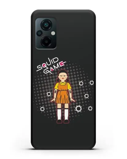 Чехол Игра в кальмара - Кукла силиконовый для Xiaomi Poco M5