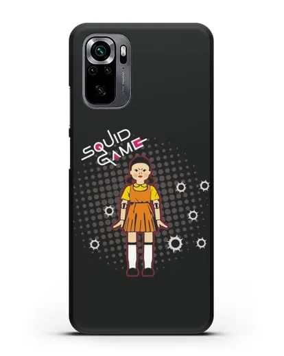 Чехол Игра в кальмара - Кукла силиконовый для Xiaomi Poco M5s