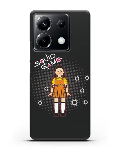 Чехол Игра в кальмара - Кукла силиконовый для Xiaomi Poco X6