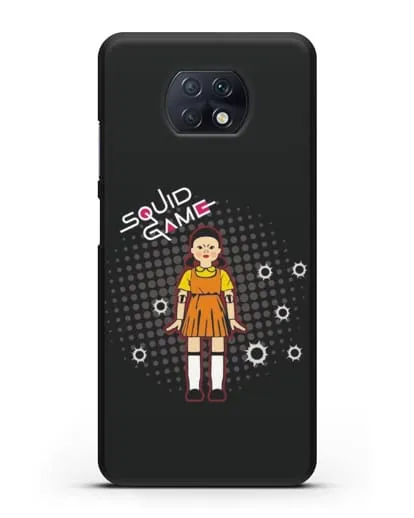 Чехол Игра в кальмара - Кукла силиконовый для Xiaomi Redmi Note 9T