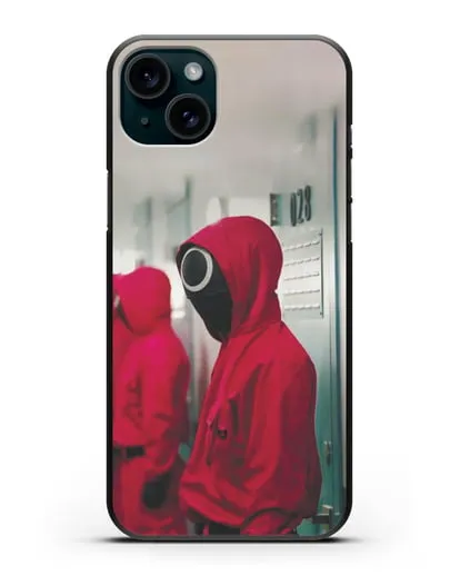 Чехол Игра в кальмара - 28-ой силиконовый для iPhone 15 Plus