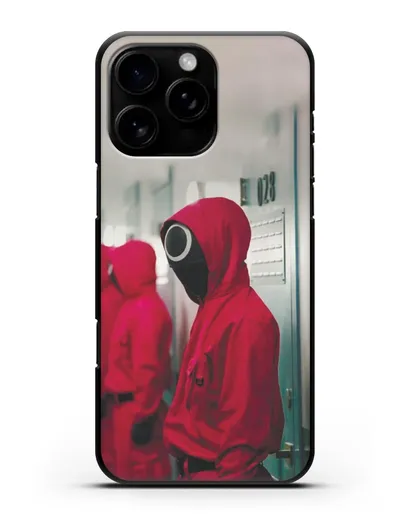 Чехол Игра в кальмара - 28-ой силиконовый для iPhone 16 Pro Max