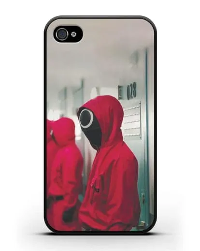 Чехол Игра в кальмара - 28-ой силиконовый для iPhone 4/4s