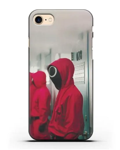 Чехол Игра в кальмара - 28-ой силиконовый для iPhone 7