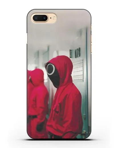 Чехол Игра в кальмара - 28-ой силиконовый для iPhone 7 Plus