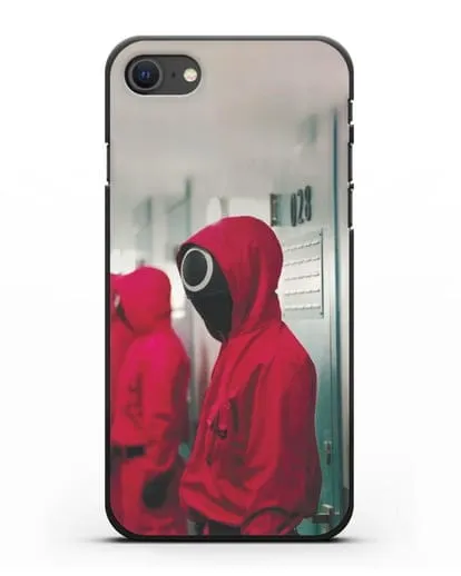 Чехол Игра в кальмара - 28-ой силиконовый для iPhone SE 2020