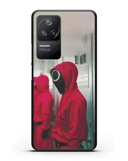 Чехол Игра в кальмара - 28-ой силиконовый для Xiaomi Poco F4