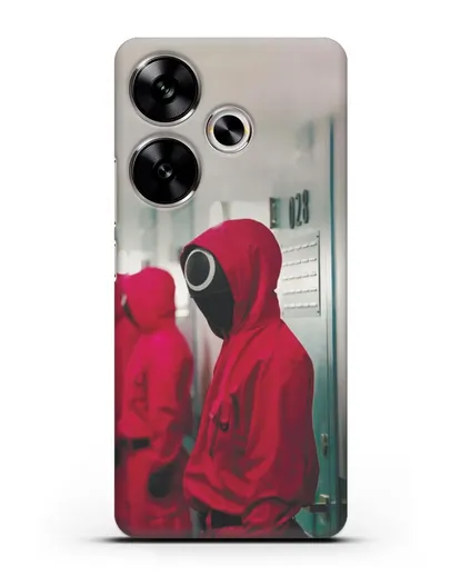 Чехол Игра в кальмара - 28-ой силиконовый для Xiaomi Poco F6