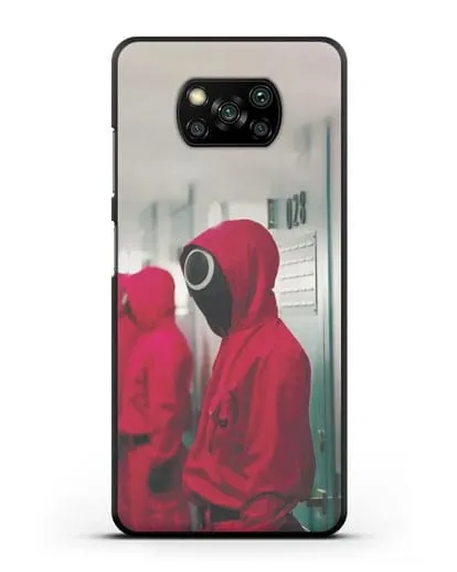 Чехол Игра в кальмара - 28-ой силиконовый для Xiaomi Poco X3