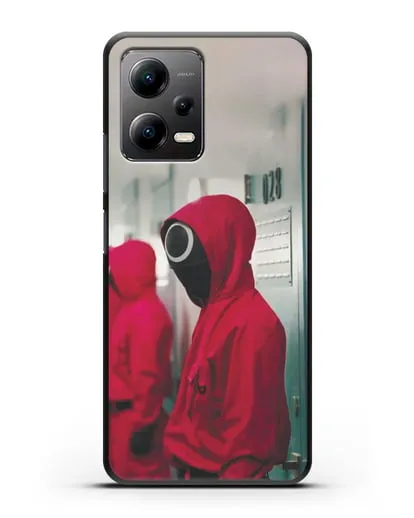 Чехол Игра в кальмара - 28-ой силиконовый для Xiaomi Poco X5