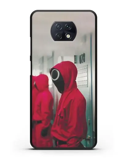 Чехол Игра в кальмара - 28-ой силиконовый для Xiaomi Redmi Note 9T