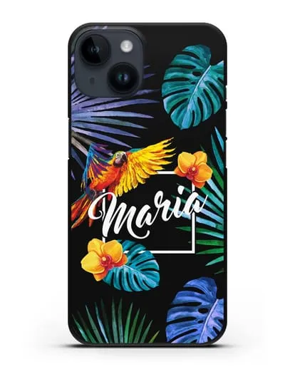 Именной чехол Рио силиконовый для iPhone 14