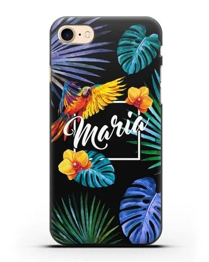 Именной чехол Рио силиконовый для iPhone 7