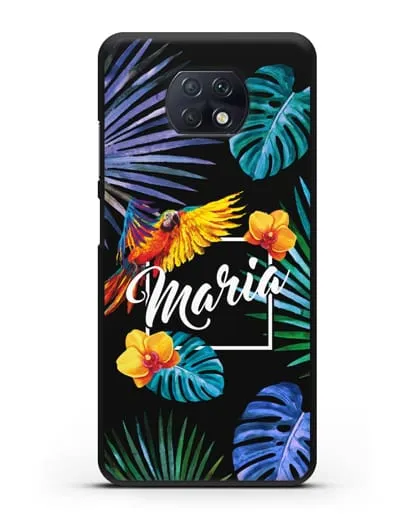 Именной чехол Рио силиконовый для Xiaomi Redmi Note 9T