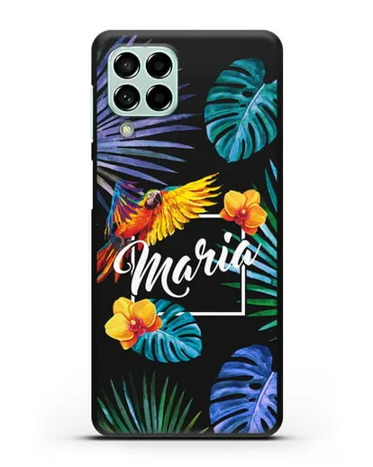 Именной чехол Рио силиконовый для Samsung Galaxy M53 [SM-M536]