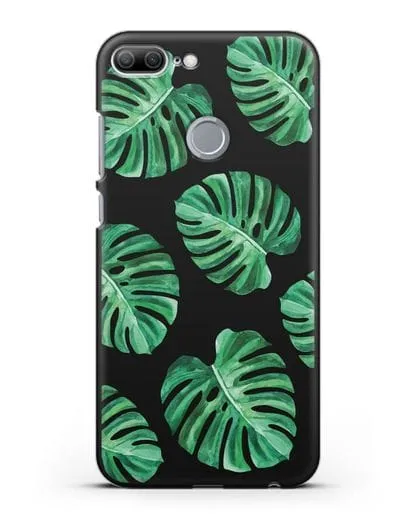 Чехол Тропические листья силиконовый для Honor 9 Lite