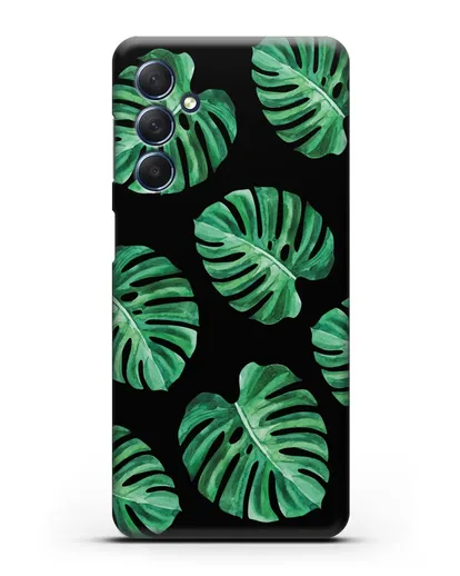 Чехол Тропические листья силиконовый для Samsung Galaxy M54 [SM-M546]