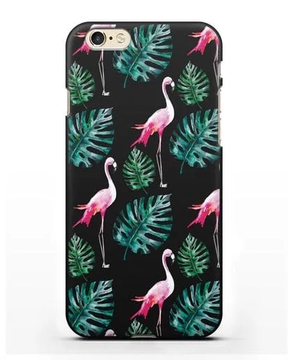 Чехол Карибский фламинго силиконовый для iPhone 6s
