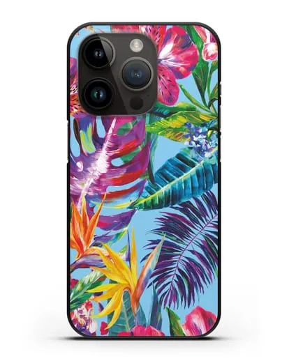 Чехол Летние грёзы силиконовый для iPhone 14 Pro