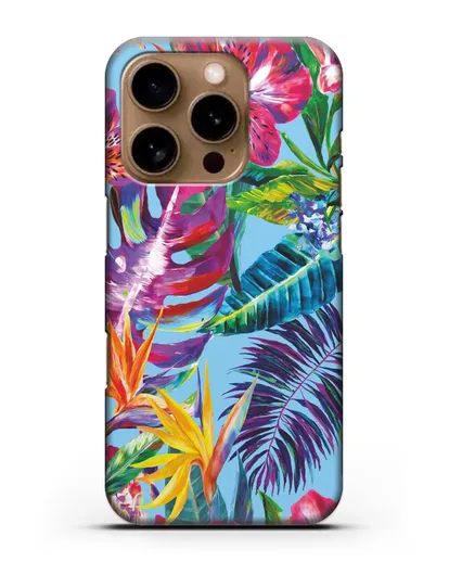 Чехол Летние грёзы силиконовый для iPhone 16 Pro