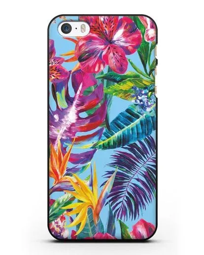 Чехол Летние грёзы силиконовый для iPhone 5/5s/SE