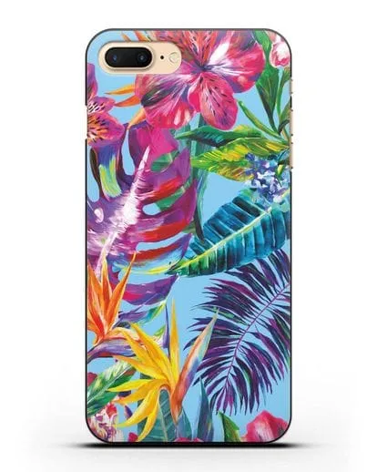 Чехол Летние грёзы силиконовый для iPhone 7 Plus