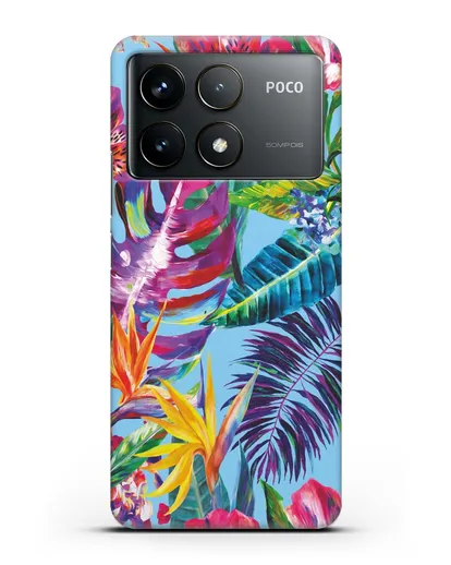 Чехол Летние грёзы силиконовый для Xiaomi Poco F6 Pro