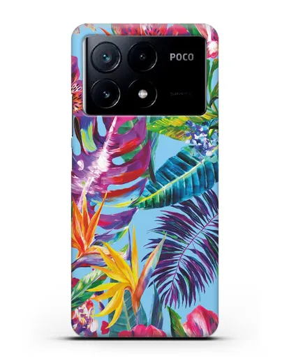 Чехол Летние грёзы силиконовый для Xiaomi Poco X6 Pro