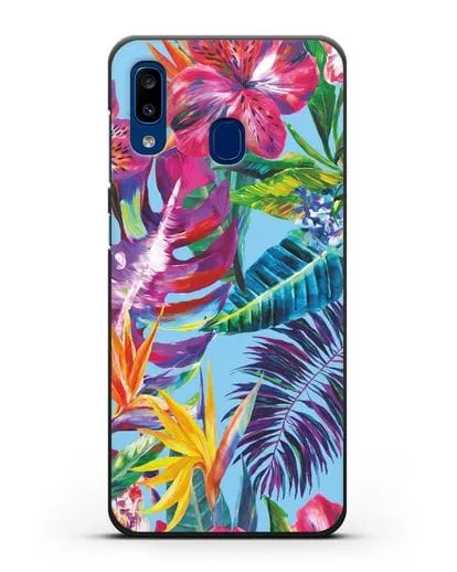 Чехол Летние грёзы силиконовый для Samsung Galaxy A20 [SM-A205FN]