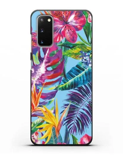 Чехол Летние грёзы силиконовый для Samsung Galaxy S20 [SM-G980F]