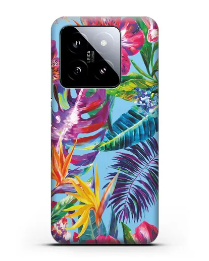 Чехол Летние грёзы силиконовый для Xiaomi 14