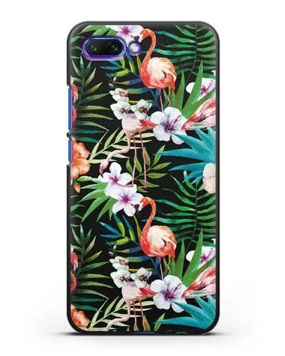Чехол Дивный сад силиконовый для Honor 10