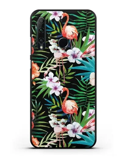 Чехол Дивный сад силиконовый для Honor 20e