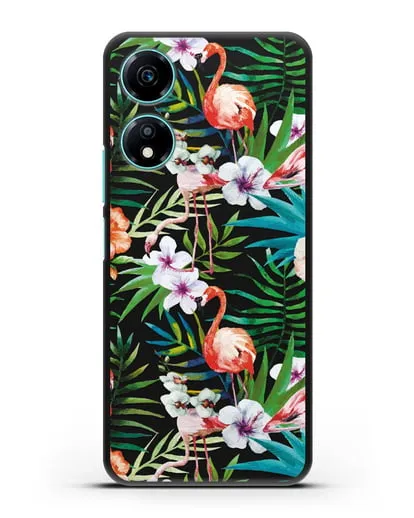 Чехол Дивный сад силиконовый для Honor X5 Plus