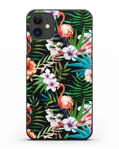 Чехол Дивный сад силиконовый для iPhone 11