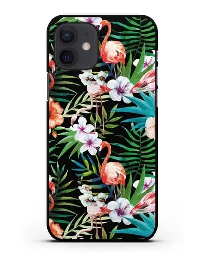 Чехол Дивный сад силиконовый для iPhone 12