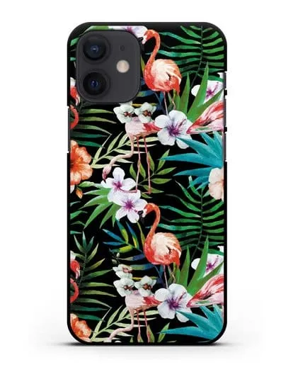 Чехол Дивный сад силиконовый для iPhone 12 mini