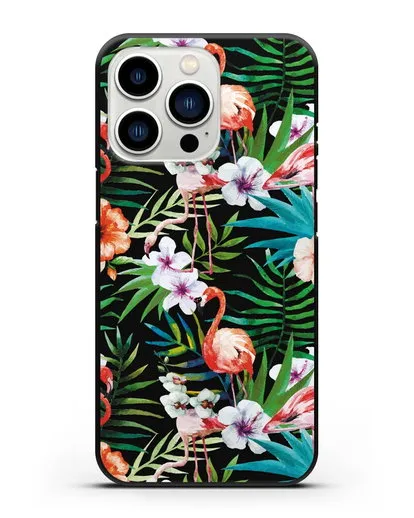 Чехол Дивный сад силиконовый для iPhone 13 Pro