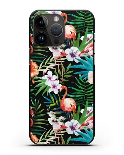 Чехол Дивный сад силиконовый для iPhone 14 Pro Max