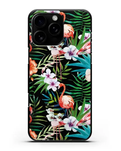 Чехол Дивный сад силиконовый для iPhone 16 Pro Max