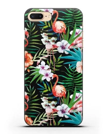 Чехол Дивный сад силиконовый для iPhone 7 Plus