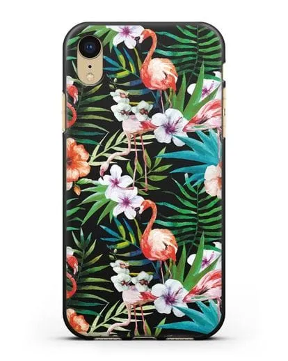 Чехол Дивный сад силиконовый для iPhone XR