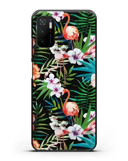 Чехол Дивный сад силиконовый для Xiaomi Poco M3 Pro