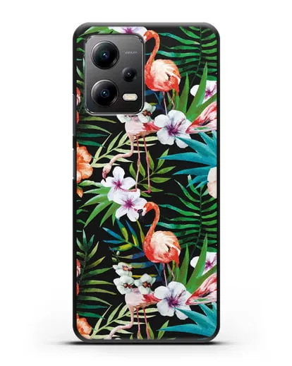 Чехол Дивный сад силиконовый для Xiaomi Poco X5