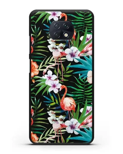 Чехол Дивный сад силиконовый для Xiaomi Redmi Note 9T