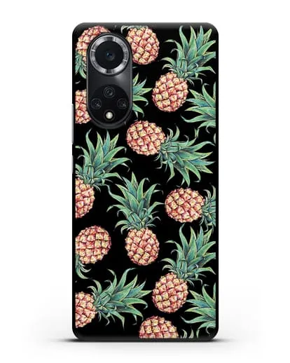 Чехол Ананасы силиконовый для Huawei Nova 9