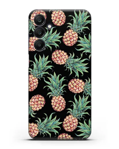 Чехол Ананасы силиконовый для Samsung Galaxy A25 [SM-A256]